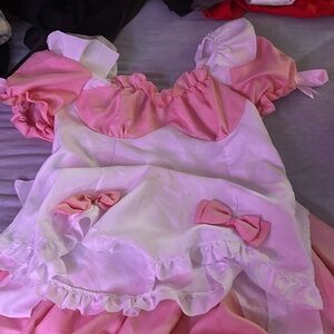 PINK MAID COSTUME